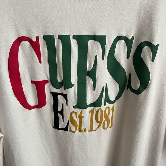 Vintage Originals Guess Est. 1981 Logo Graphic Shirt - Picture 3 of 7